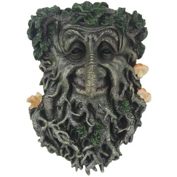 Tree Face Sculpture Decor Outdoor