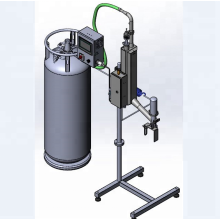 Máquinas dosadoras de nitrogênio líquido Willman para garrafas PET