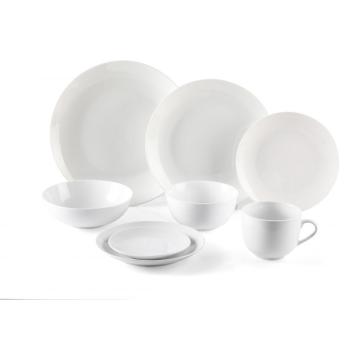 Louça feita sob encomenda alta da porcelana branca de 16pcs 20pcs 30pcs