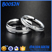 Factory Cheap Custom Couple′s 925 Silver Ring for Wedding