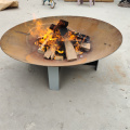 Outdoor Corten Steel Fire Pit Water Bowl