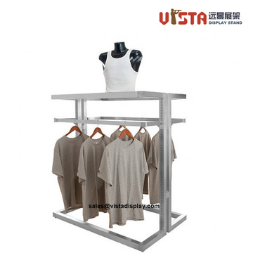 Custom Stainless Steel Clothing Display Stand