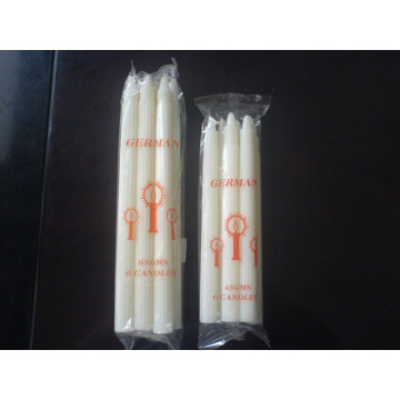 Fluted candles cheap white pillar candles