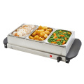 Stainless Steel Three 1.5L Pans Buffet Food Server