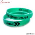 Wholesale Custom Logo Grow in Dark Silicone Bracelet (LM1639)