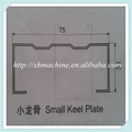 Premium Marke automatische Metallrahmen Stud und Track U geformt leichte Stahl Keel kalt Roll Formmaschine