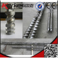 wear corrosion resisting extruder screw and barrel