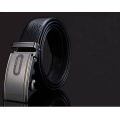 2014 automatic buckle men leather belts mens shiny belts