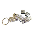 Wasserdichte Metall 32 GB USB-Sticks Schlüsselanhänger