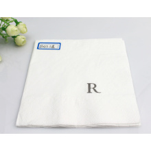 33 * 33 Cm Taille 2 Ply 1/4 Fold White Paper Napkin Wholesale