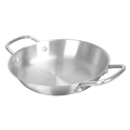 Stainless Steel Sanding Frying Pan