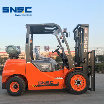 New 3.5 Tons LPG Forklift Truck