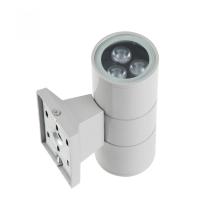 Garden waterproof LED double head wall light