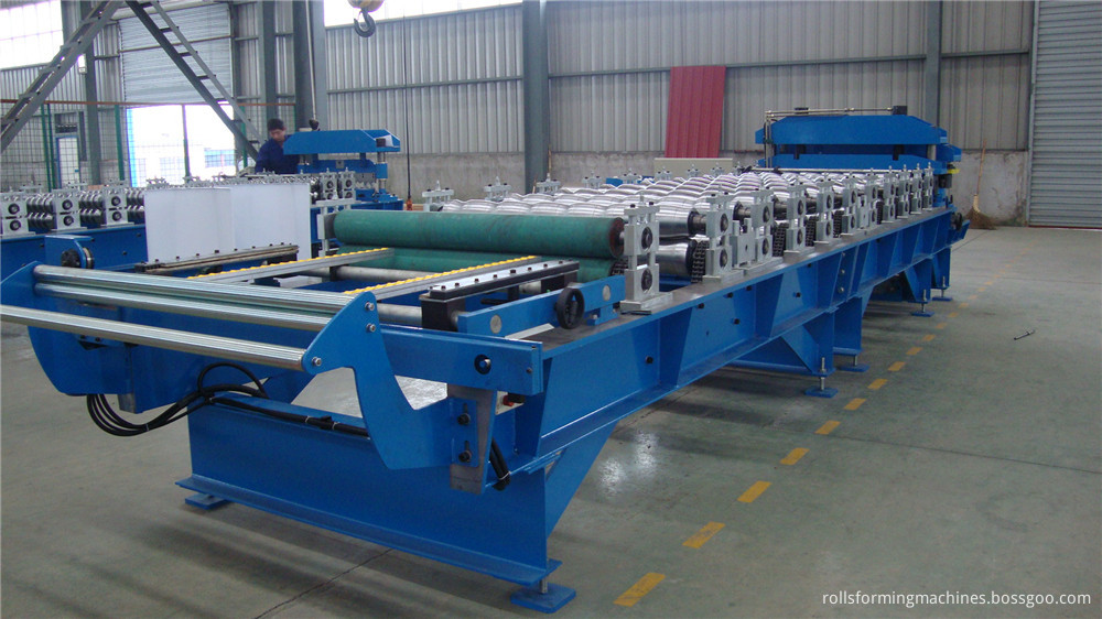 950 Aluminium Step Tile Roofing Sheet Corrugation Machine