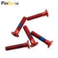 Anodized Aluminum Six Lobe Torx Machine Screws