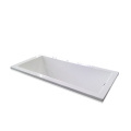 Canada Style Big Drop-in Bathtub in White