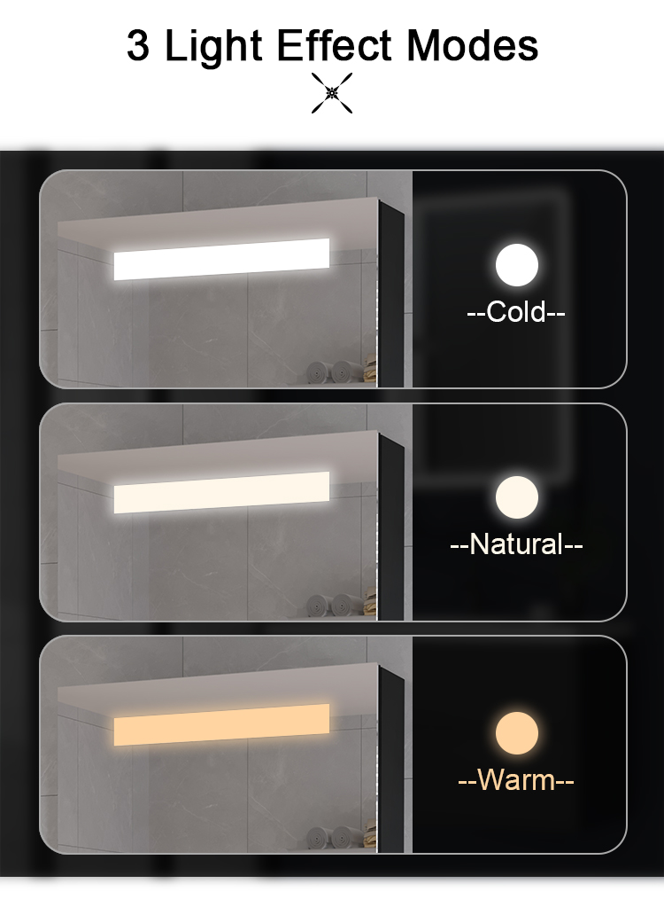 LED Lighted Bathroom Mirror