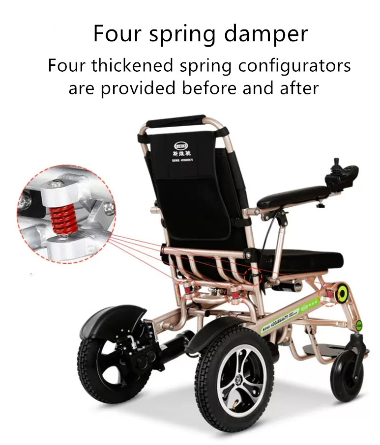 Fully automatic intelligent folding electric wheelchairs