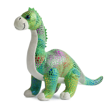 Set of 4 Soft Dinosaur Toys for Kids