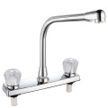 ABS Double Handle Plastic Kitchen Faucet