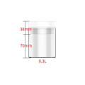 Glass Food Storage Canister With Airtight Vacuum Lid