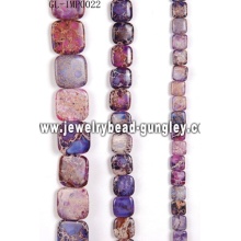 Natural jewelry beads in bulk with dyed color for DIY