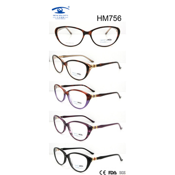 Hot Sale Acetate Optical Frame for Wholesale (HM756)