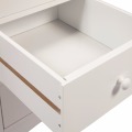 3-Drawer-Holz-Nachttisch