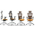 Mobiliário de escritório Foshan Orange Mesh Chair with Headrest