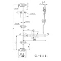 Stainless Steel Polished Truck Rear Door Locks