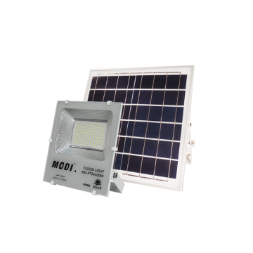 Lightweight packaged solar garage light