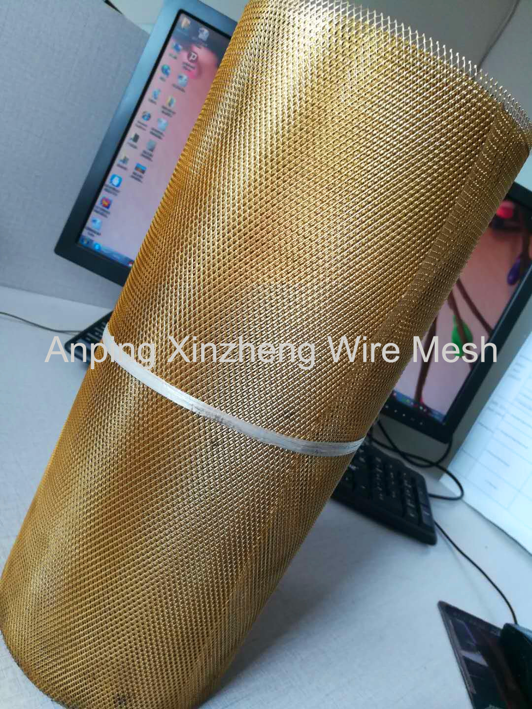 Brass Expanded Metal Mesh