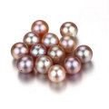 Snh Purple Color 7.5-8mm AAA Best Quality Natural Pearl Beads