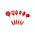 Nylon 6pcs Red Color Kitchen Cooking Tools