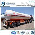 2 Axles ISO ASME 40500L 17t LPG Gas Tank Truck Semi Trailer