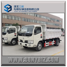 3t 4t 5t Dongfeng 4X2 Reciclagem Dump caminhão de lixo