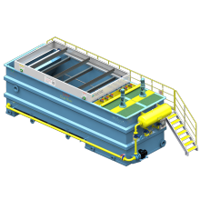 Flottation d&#39;air dissous avec capacité et efficacité