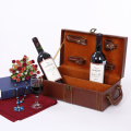 Customized Double Wine Pack Leather Box