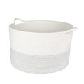 Home Storage Basket Multiunction Cotton Rope Laundry Baskets