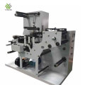 Máquina troqueladora rotativa de papel con función de corte longitudinal