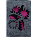 Gear shape Cutout Felt file  holder