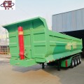 U Type 3 Axles Tipper Trailer