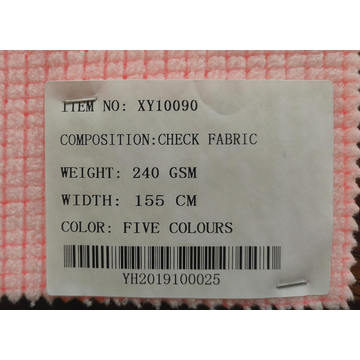Wholesale Multicolor Checked Knitted Fabric