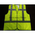 Safety Vest Flu Y Yellow Standard 100% Polyester