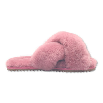 comfortable soft bedroom winter home fur slides slippers