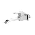 Single-lever wall-mounted cold water tap