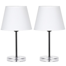 Modern Nightstand Lamps with Acrylic Base