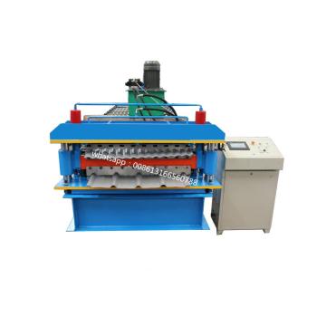 Corrugated and Trapezoidal Double Layer Forming Machine