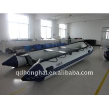 CE 3.8m 6-8people aluminum floor sports inflatable boat manufacturer