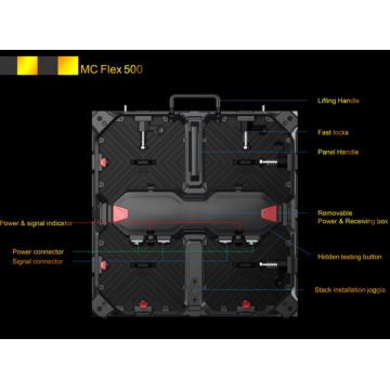 Outdoor P4.81 front access led panel